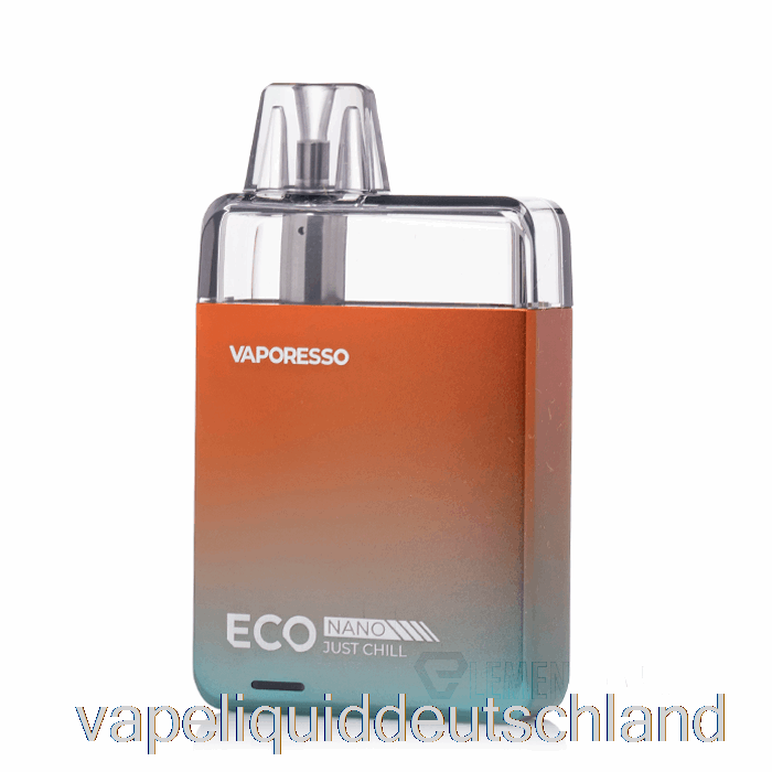 Vaporesso Eco Nano Pod System Sunrise Orange Vape Liquid